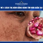 trí nám bằng hành tím