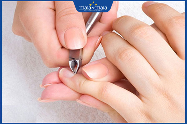 cắt móng tay đúng cách