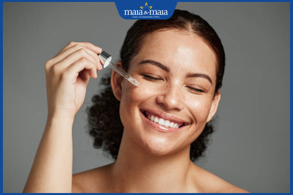 dùng hoạt chất làm sáng da