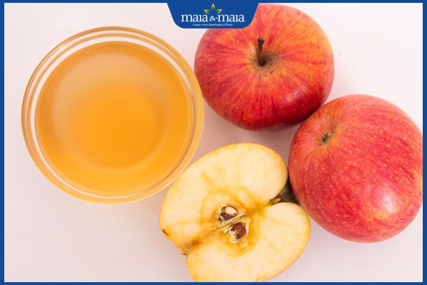 4 công thức trị đồi mồi bằng giấm táo cải thiện da sáng mịn 2 giấm táo pha loãng