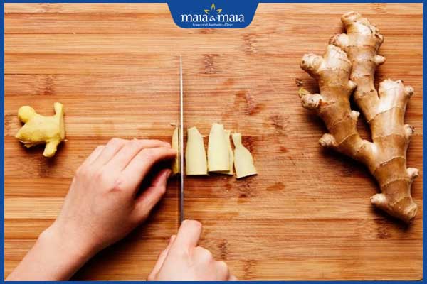 làm mặt nạ gừng