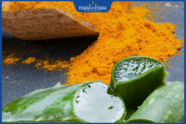 Tiết lộ 5 công thức trị sẹo thâm bằng nha đam siêu đơn giản 4 nha đam và nghệ