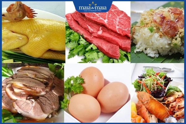 thực phẩm kiêng ăn