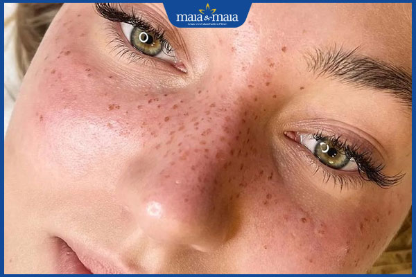 xu hướng xăm tàn nhang