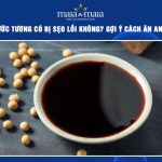 ăn nước tương có bị sẹo lồi không