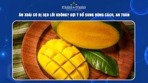 ăn xoài có bị sẹo lồi không