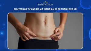 đẻ mổ kiêng ăn gì để tránh sẹo lồi
