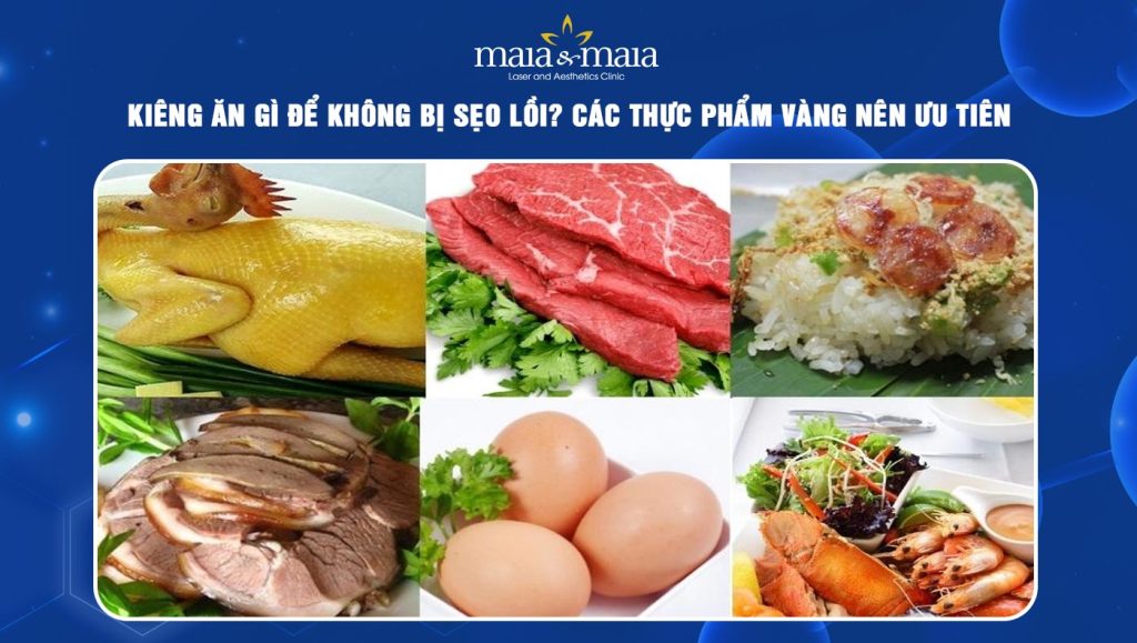 Kiêng ăn gì để không bị sẹo lồi? Thực phẩm nên ưu tiên khi bị thương 1 kiêng ăn gì để không bị sẹo lồi