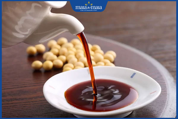 nước tương không gây sẹo