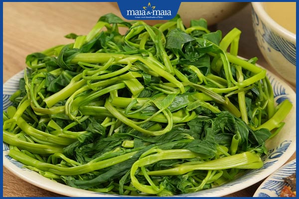 Ăn rau muống có bị sẹo lồi không? Chế độ ăn giúp da nhanh lành 2 rau muống