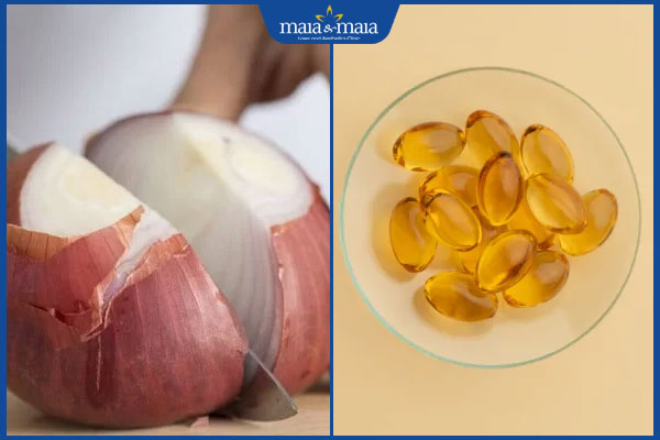 hành tây và vitamin E