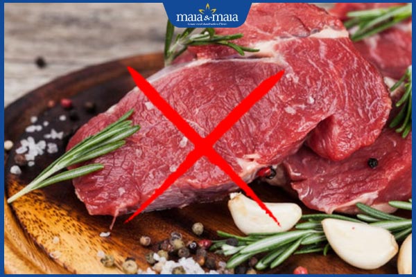 Bị sẹo lõm có nên ăn rau muống để lấp đầy không? 3 kiêng thịt bò