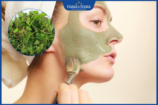 mặt nạ bã rau má