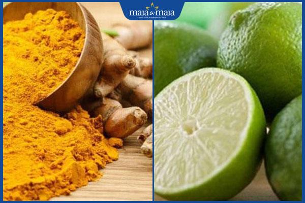 nghệ và chanh