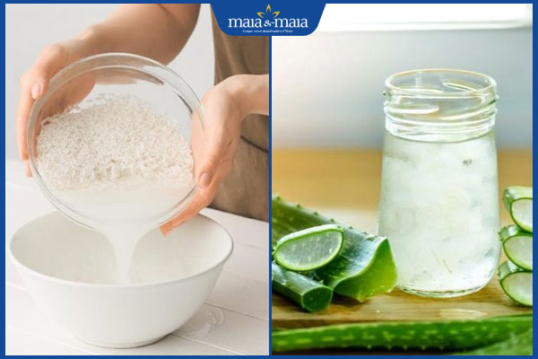 Lưu ngay mẹo trị sẹo bằng nha đam dễ thực hiện tại nhà 3 nha đam và nước vo gạo