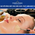trị sẹo rỗ bằng mật ong