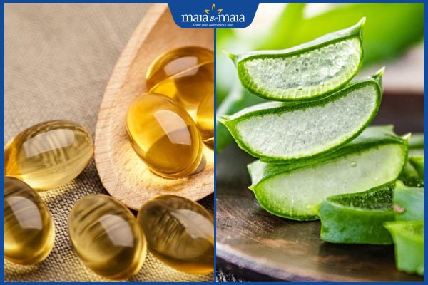 Trị sẹo rỗ bằng vitamin E có hiệu quả không? 5 cách đơn giản 3 vitamin e và nha đam