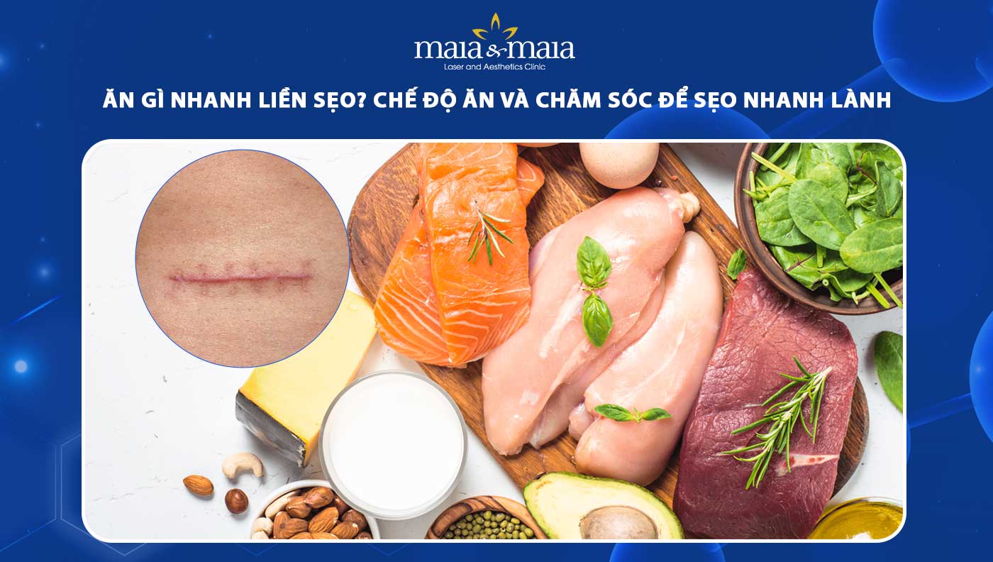 ăn gì nhanh liền sẹo