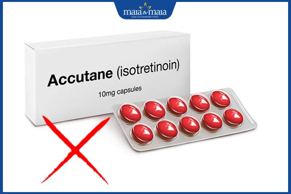Mụn trứng cá khi mang thai: Nguyên nhân và cách điều trị an toàn cho mẹ bầu 4 không uống Isotretinoin