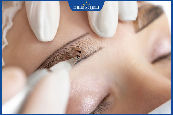 Sẹo ở lông mày nói lên điều gì? Góc nhìn nhân tướng học & thẩm mỹ 4 phun xăm lông mày