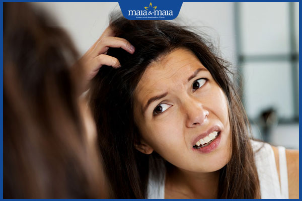 sẹo gây ngứa đầu