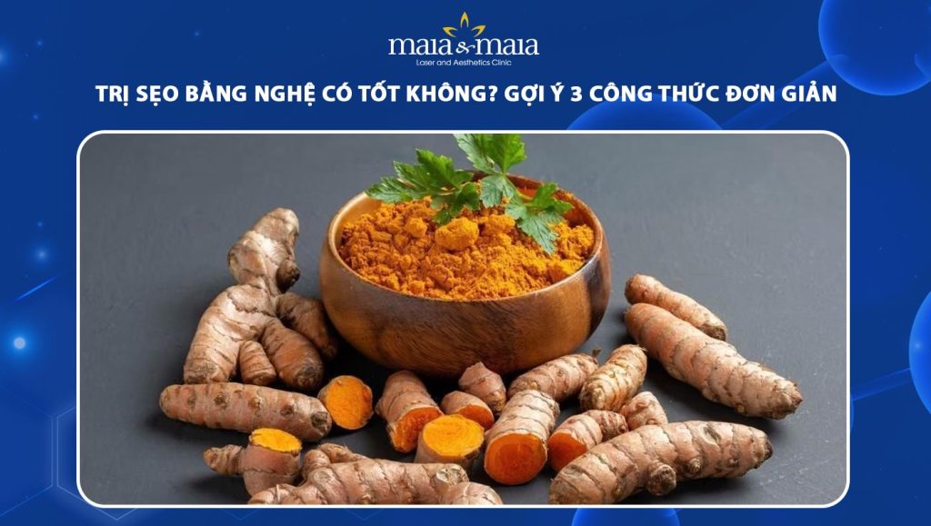 trị sẹo bằng nghệ