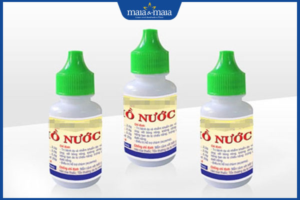 hồ nước bôi mụn