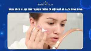 kem trị mụn trứng cá