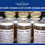 rượu thuốc trị mụn