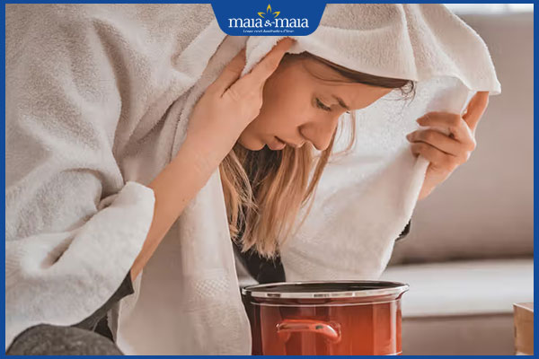 thực hiện xông mặt