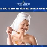 trị mụn bọc bằng mật ong