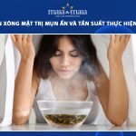 xông mặt trị mụn ẩn